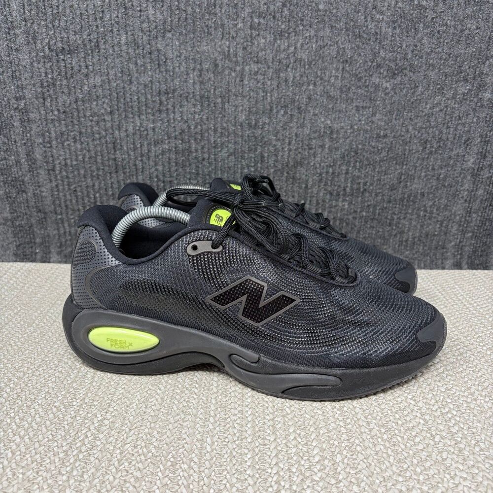 New Balance AC Runner Black Afterglow Green Athletic Shoes Mens 10 D MACR15LG